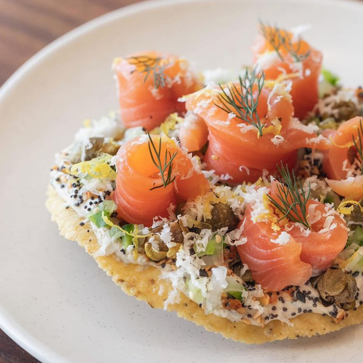 Gravlax Tostada